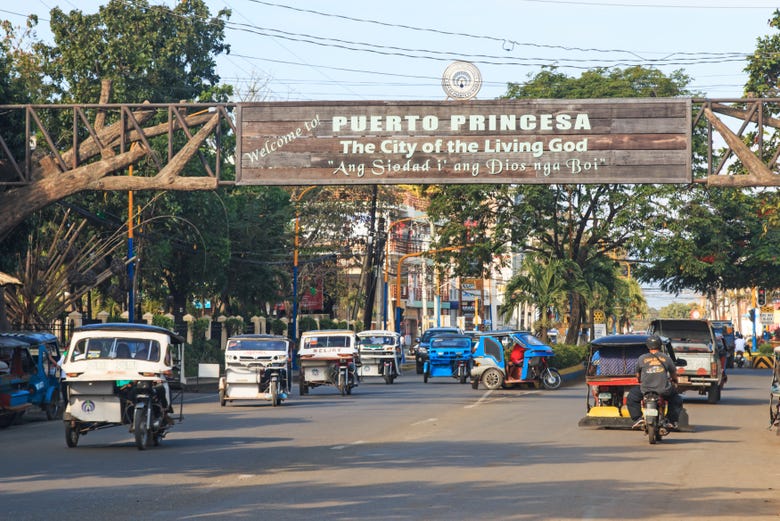 Recorriendo las carreteras de Puerto Princesa