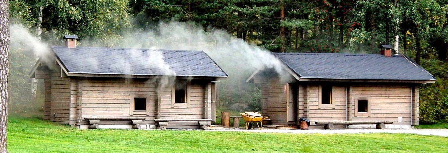 Sauna de humo finlandesa