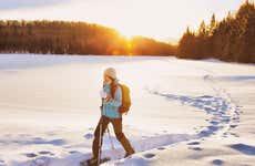 Passeio com raquetes de neve por Levi