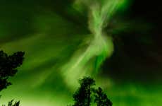 Tour de la aurora boreal en raquetas de nieve