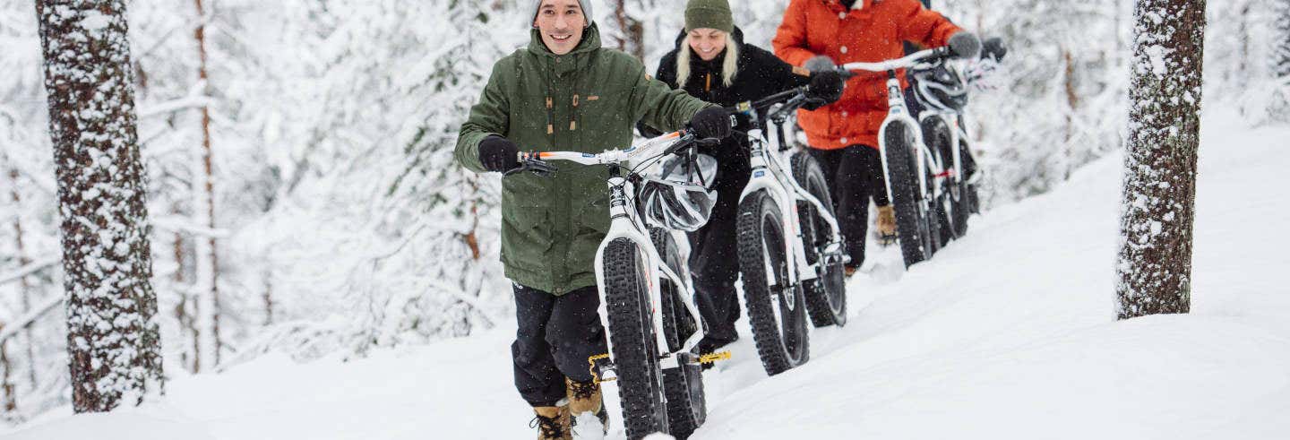 Balade à vélo au Parc National Pyhä-Luosto