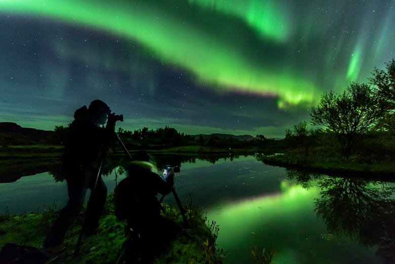 Fotografiando las auroras boreales