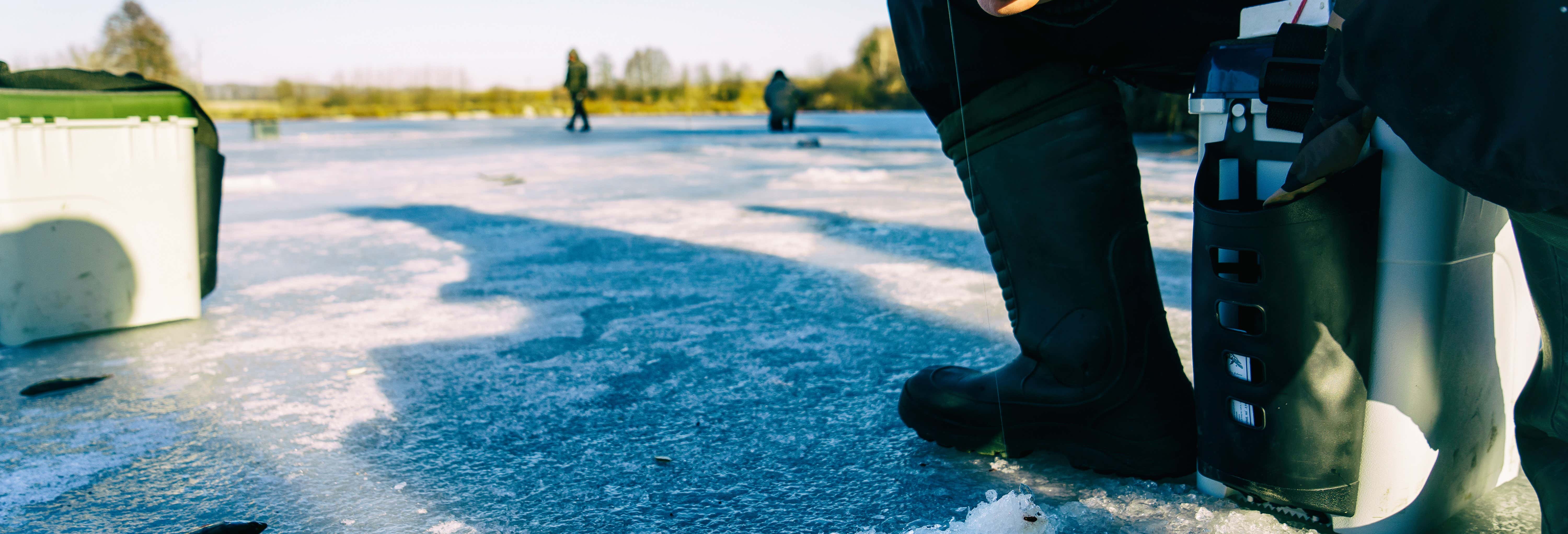 Pesca en el hielo en Rovaniemi