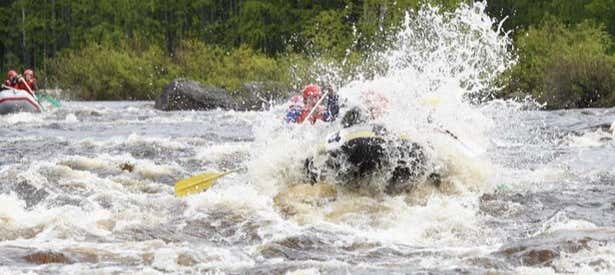 Rafting en el río Ártico