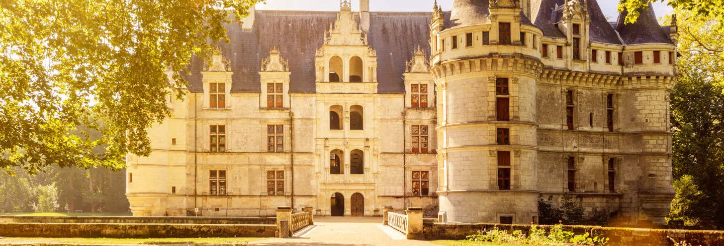 Tour por los castillos de Azay-le-Rideau, Rivau y Villandry