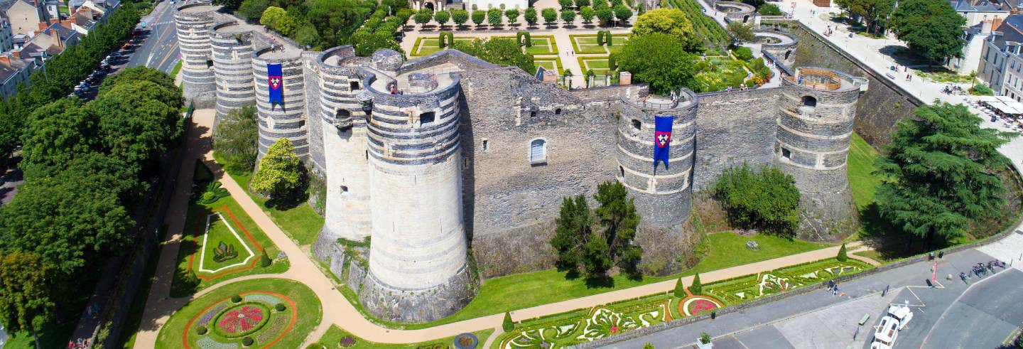 Visita guiada por Angers