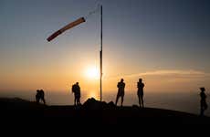 Randonnée à Appietto au coucher du soleil