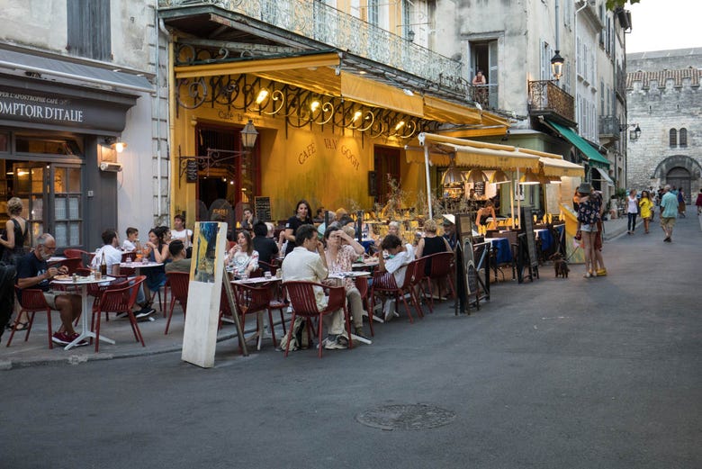 Van Gogh café in Arles