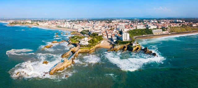 Paseo en helicóptero por Biarritz y la Costa Vasca