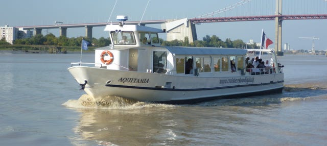 Paseo en barco por el río Garona