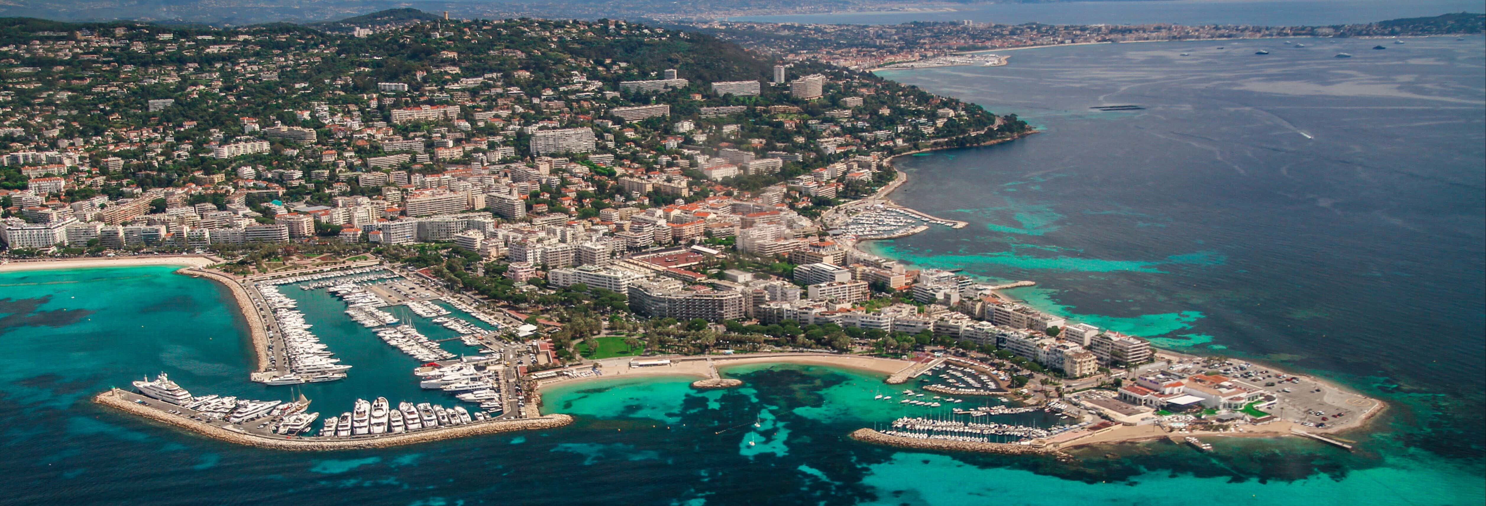 Paseo en avioneta desde Cannes