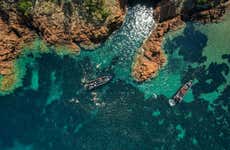 Giro in barca sul Massiccio dell'Esterel