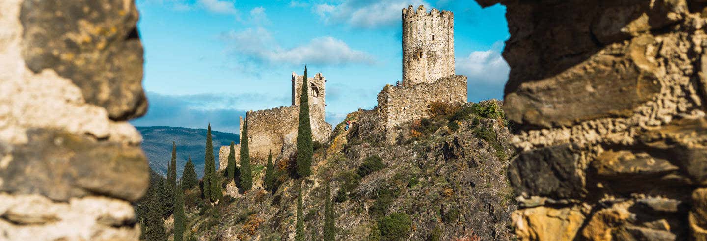 Excursion aux Châteaux de Lastours