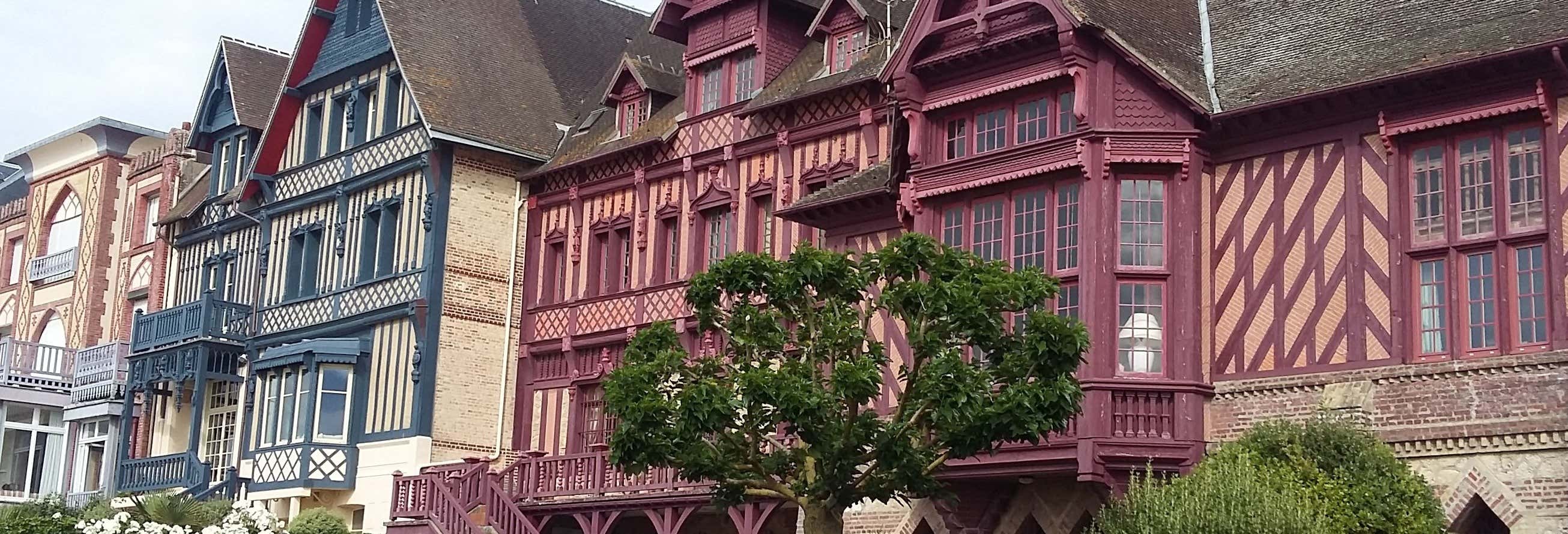Balade à vélo dans Deauville et Trouville-sur-Mer