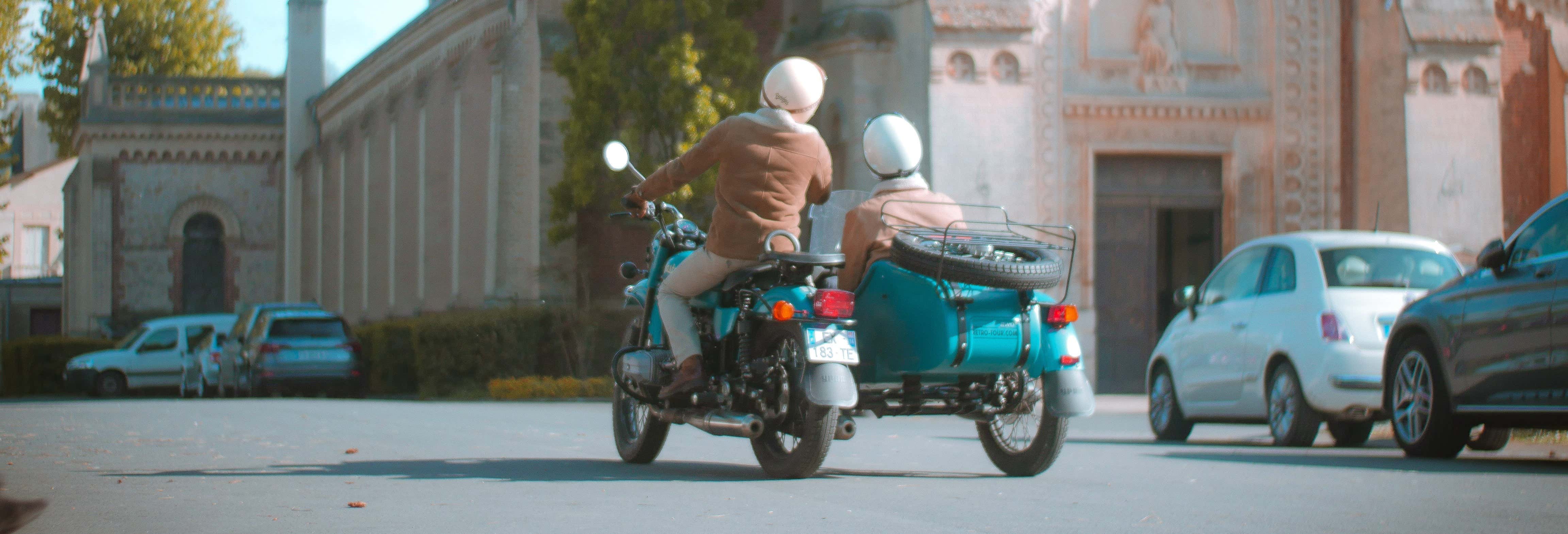 Balade en side-car depuis Deauville