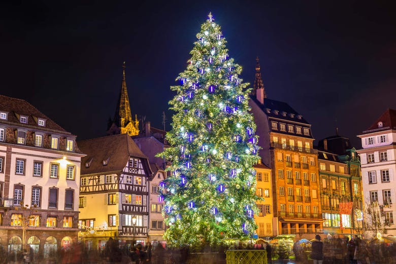 Árvore de Natal da Praça Kléber