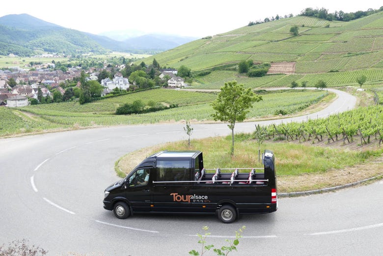 Visite de l’Alsace en minibus panoramique