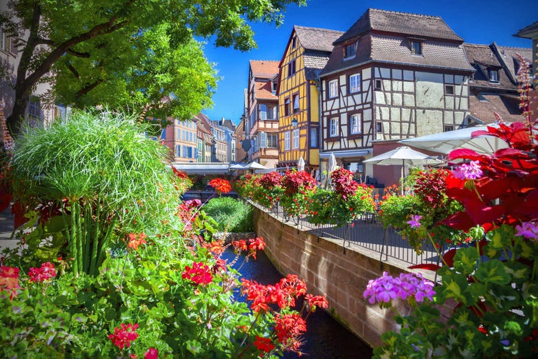 The beautiful village of Colmar