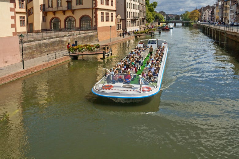 Giro in barca a Strasburgo