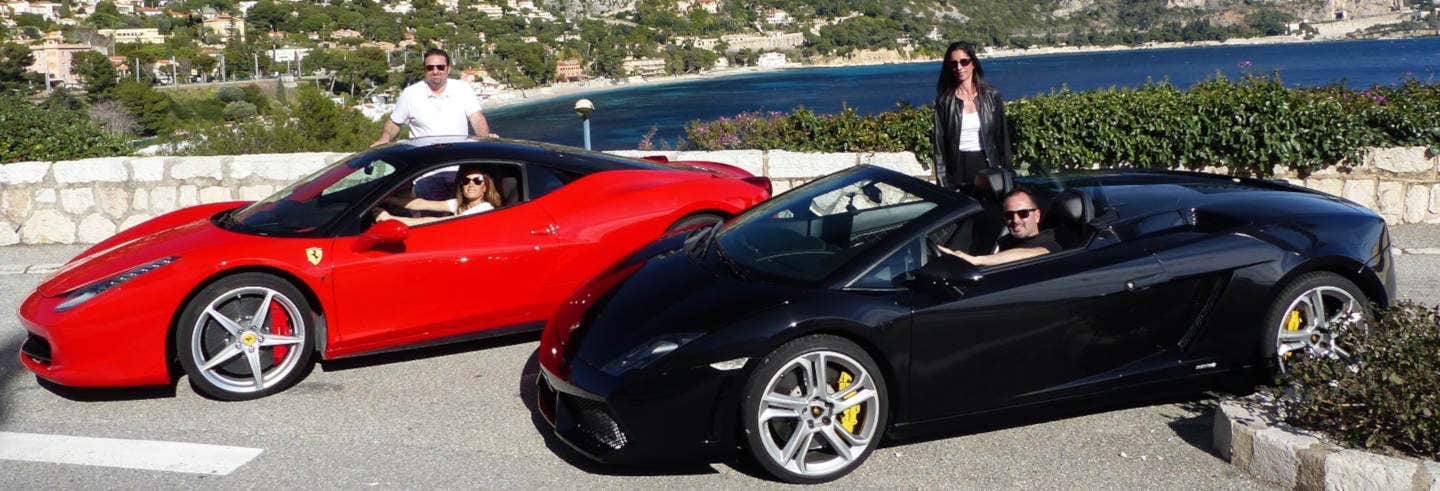 Tour en Ferrari o Lamborghini por la Costa Azul