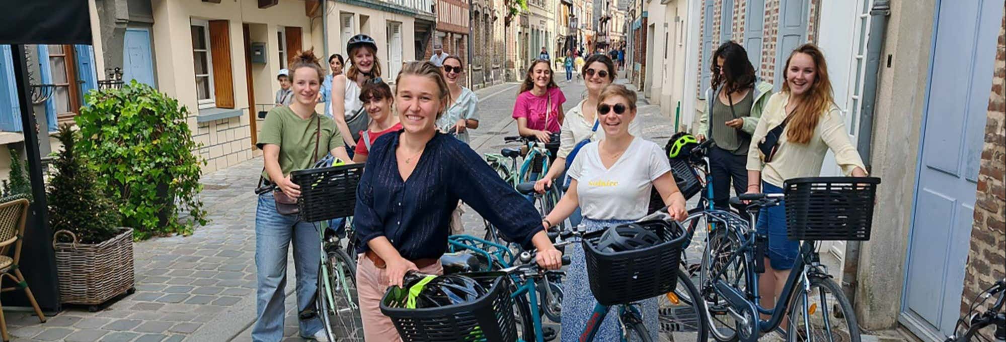 Balade à vélo dans Honfleur