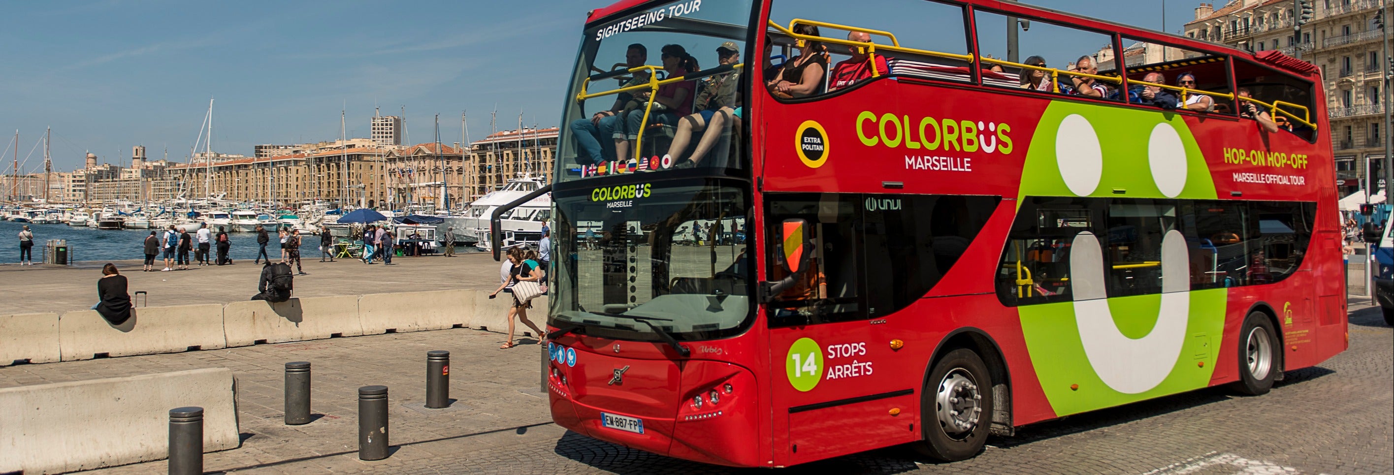 Ônibus turístico de Marselha