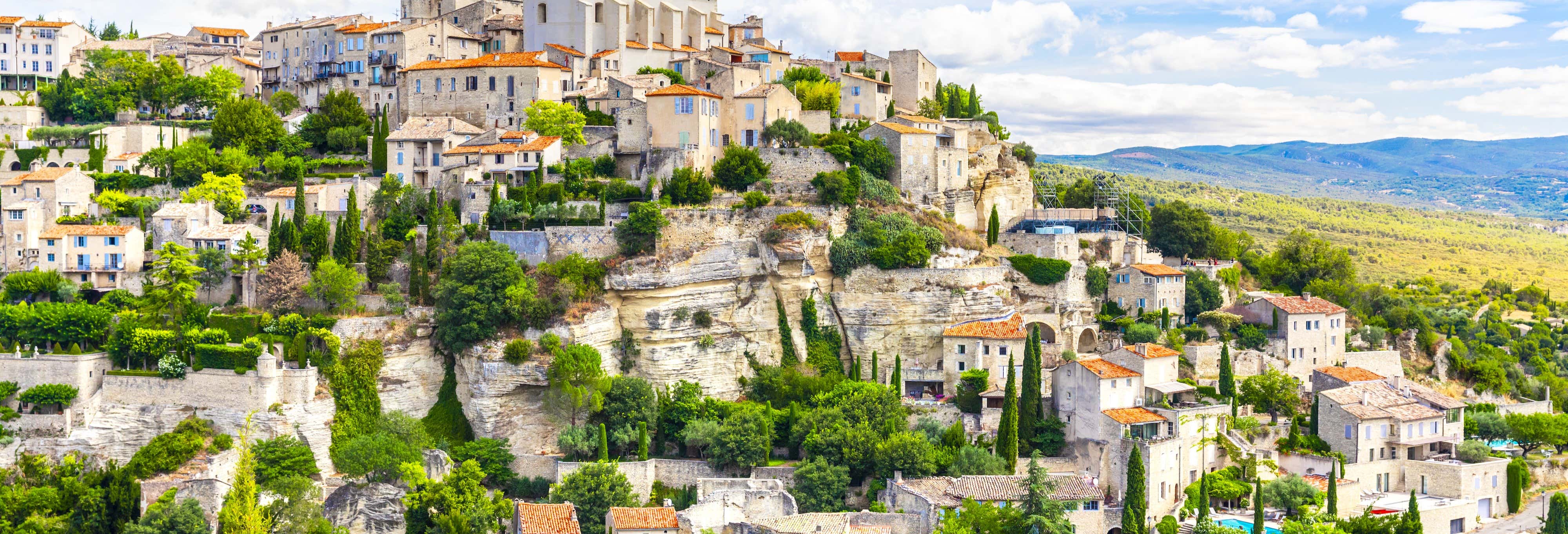 Roussillon, Lourmarin y Gordes + Mercado provenzal desde Marsella