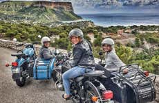 Tour do vinho pela Provença de sidecar