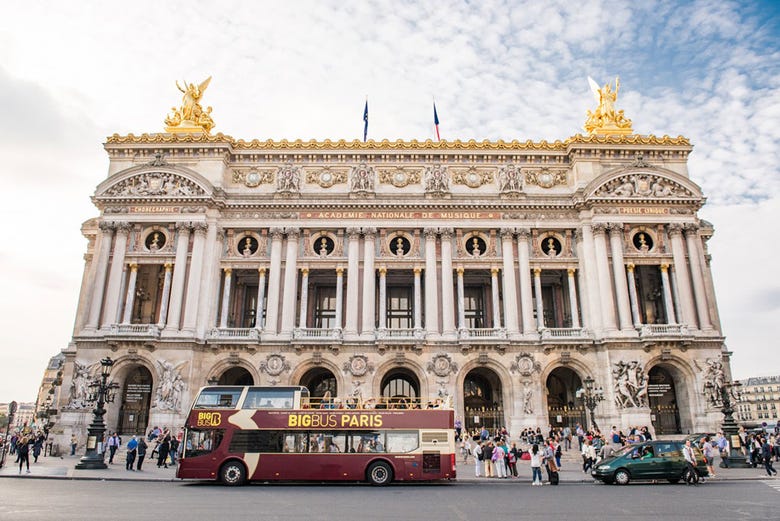 Visite de Paris en bus