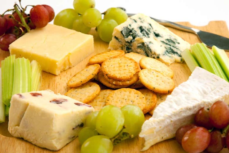 Deliciosos queijos franceses