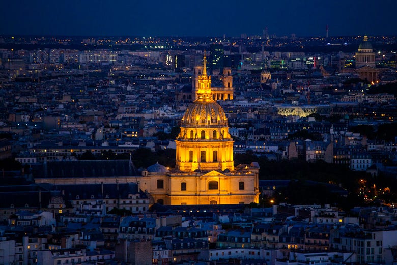 Les Invalides by Night