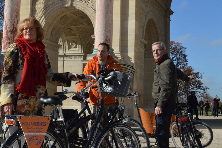 Discovering Paris by bike