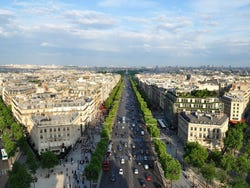 Arc de Triomphe, vue panoramique