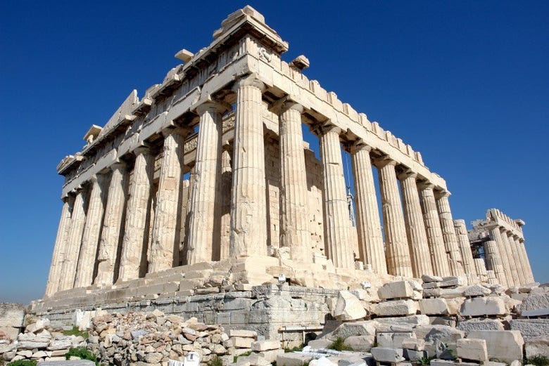Il Partenone di Atene