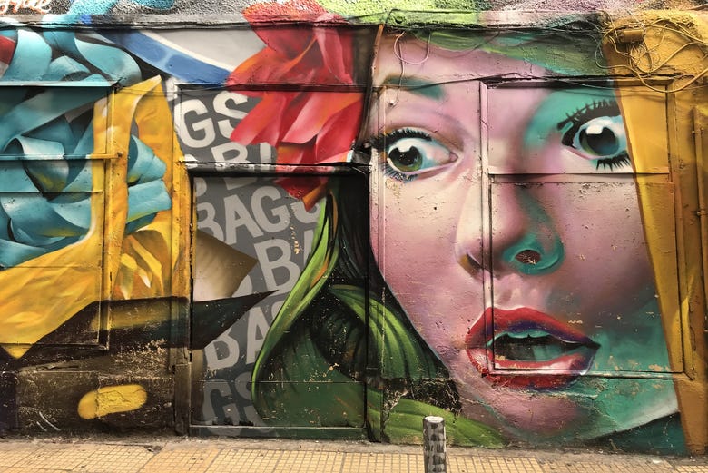 Art urbain à Athènes