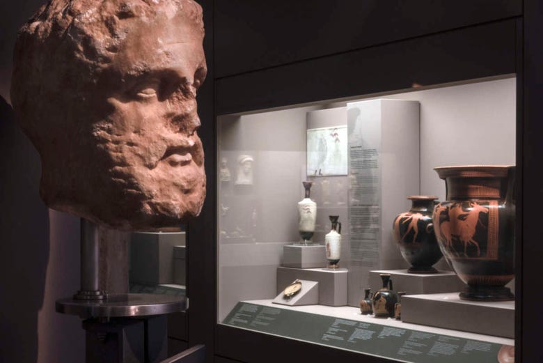 Exposition in the Museum of Cycladic Art