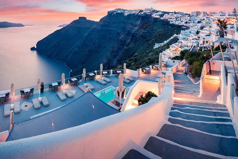 Escapada a Santorini desde Atenas de 2 o más días