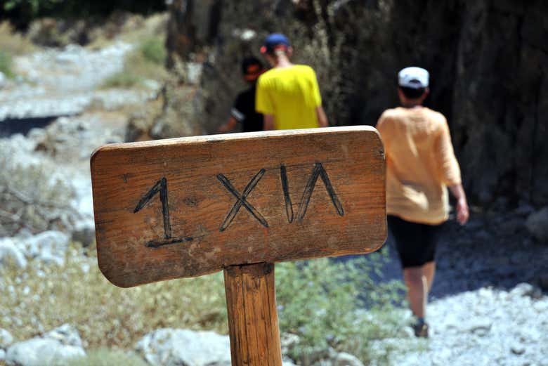 Trekking nella gola di Imbros da Canea, La Canea