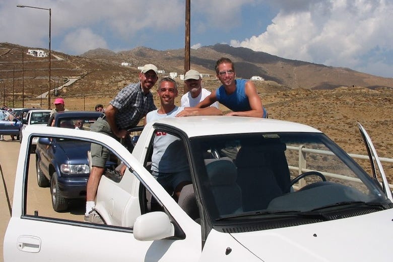 Jeep tour around Mykonos