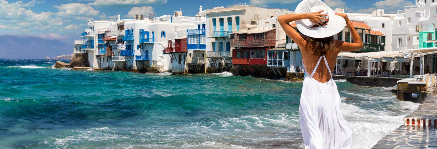 Tour privado por Mykonos con guía en español