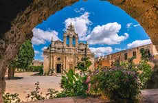 Excursión al monasterio de Arkadi, Margarites y gruta de Patsos
