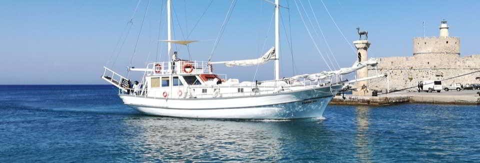 Déjeuner-croisière sur la côte de Rhodes