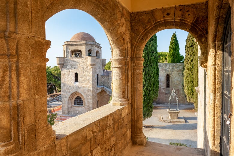 Exploring the Monastery of Filerimos
