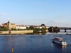 Praga en barco, paseo por el Moldava