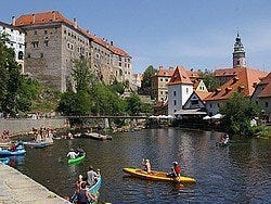 Český Krumlov en verano