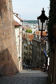 Hradcany, descendo a Mala Strana