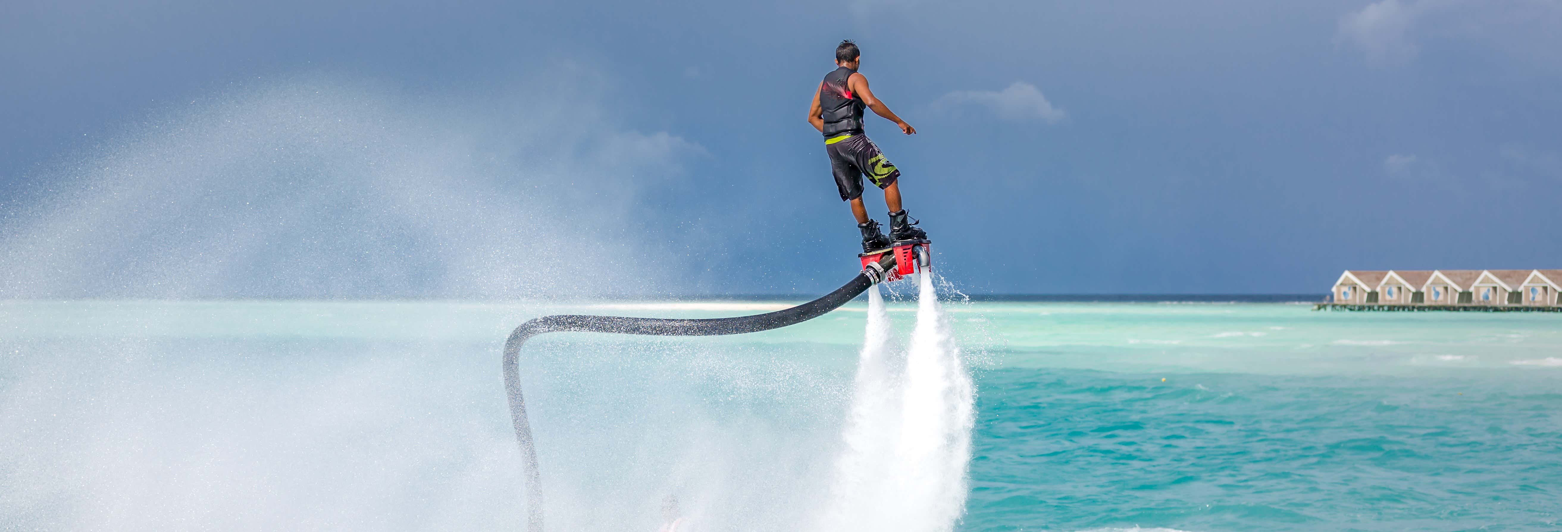 Flyboard à Roatán