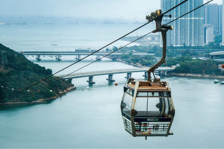 Ride the Lantau Cable Car