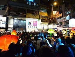 Desfile del Año Nuevo Chino en Hong Kong