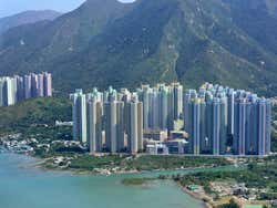 Tung Chung desde el Ngong Ping 360